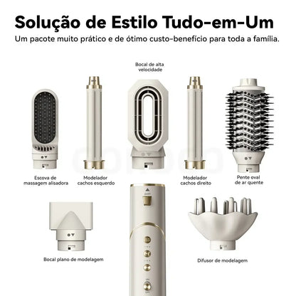 Escova Multifunções 7 em 1 – 1200W Bivolt – Gokoco