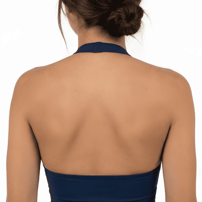 Conjunto Fitness Frente Única com Top Embutido + Short com Bolso